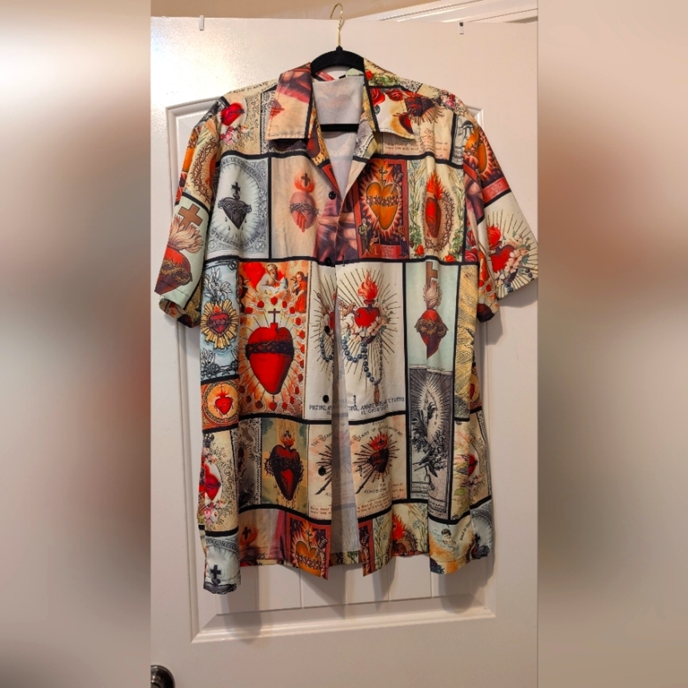 Hawaiian Style Button Up